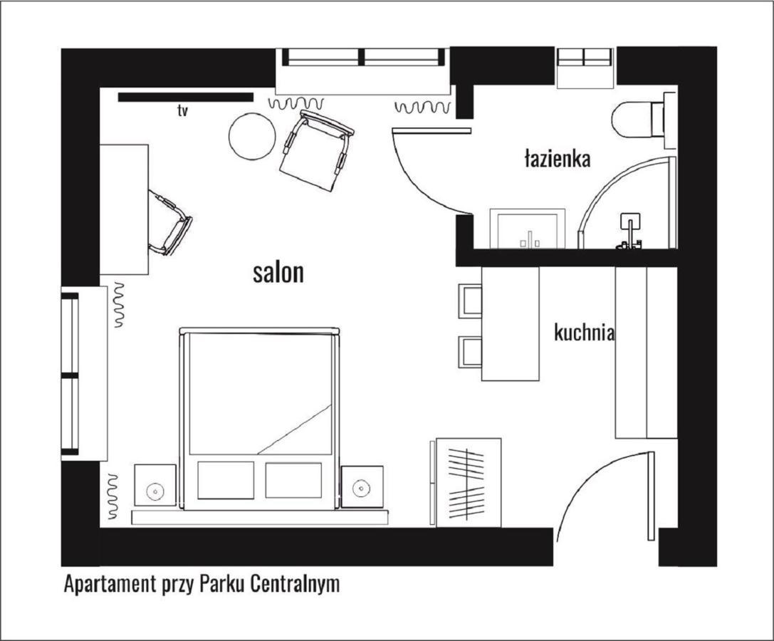 Dk Premium Przy Parku Centralnym Olsztyn  Exterior foto